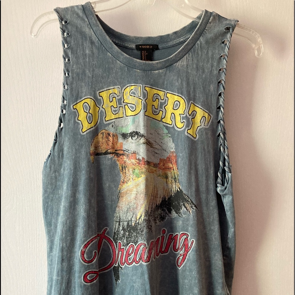 Forever 21 Graphic Tank Top
